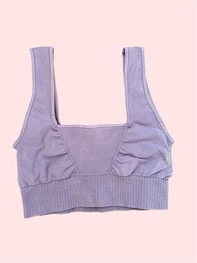 Free People Movement Good Karma Square-Neck Bra